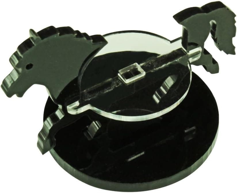 LITKO Pony Character Mount with 40mm Circular Base, Black
