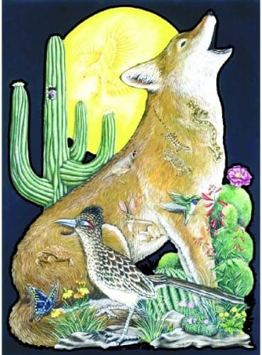 SunsOut Desert Moon 1000 Piece Jigsaw Puzzle
