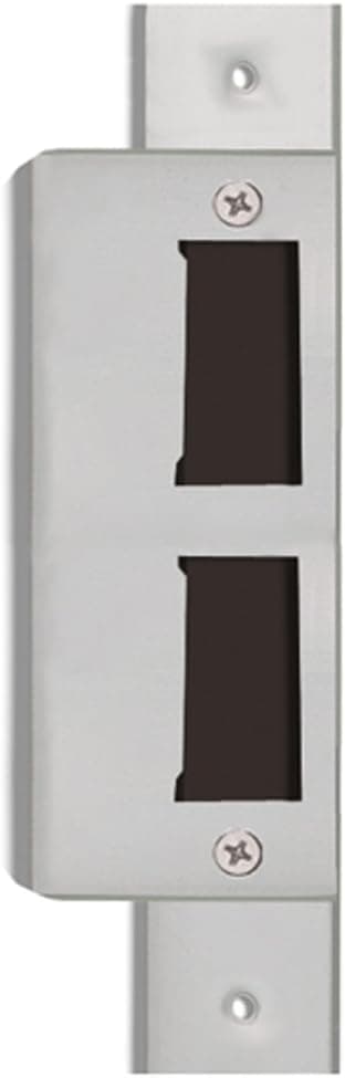 Global Door Controls TH1100-ST1 Aluminum Double Strike Plate , White