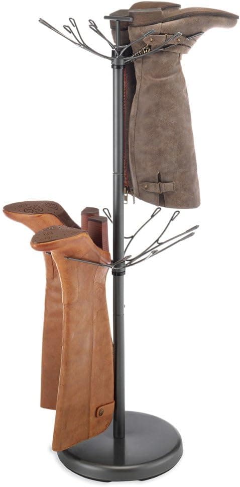 Whitmor Revolving 6 Pair Boot Rack