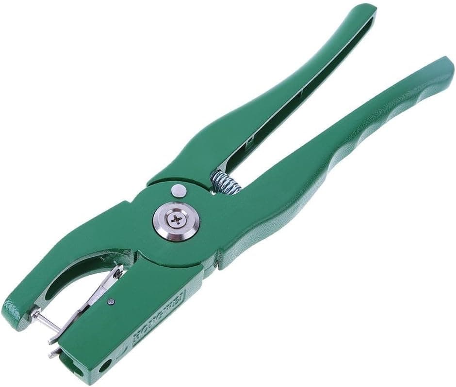 Mexi Ear Tag Pliers Livestock Animal Goat Sheep Lamb Cattle Ear Tag Tool Plier Applicator Tagging Tagger Puncher Ear Tag Caliper