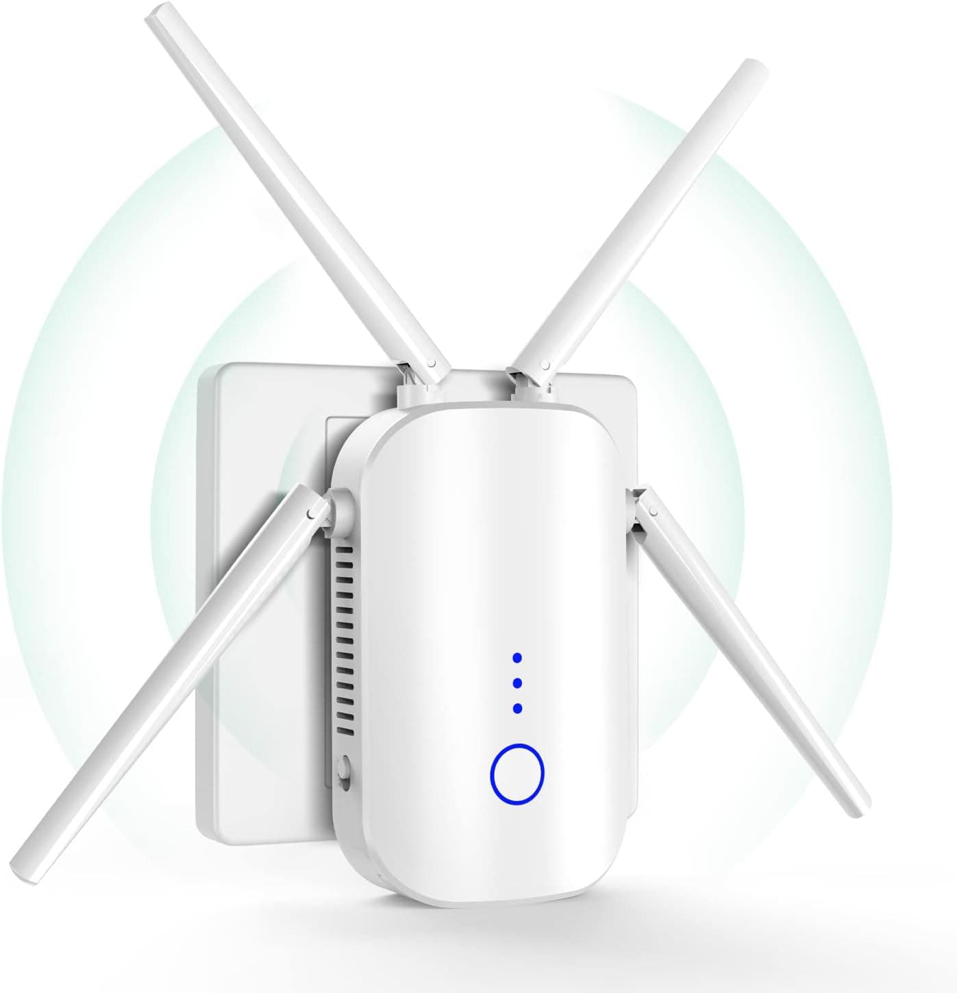 Extender,WiFi Booster, WiFi Repeater WiFi Range Extender Internet Booster, Wireless Signal Booster, WPS Setup, WiFi Extenders Signal Booster for Home