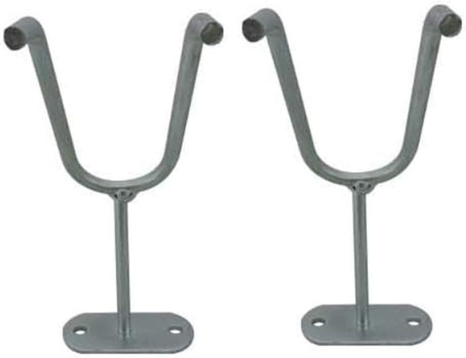 Wall Mount Spray Gun Holder/Gravity Feed Spray Gun Stand/Paint Gun Bracket/Wall Mount Hook Booth Cup/Attach to Spray Booth Walls and Work Stations(2Pcs)
