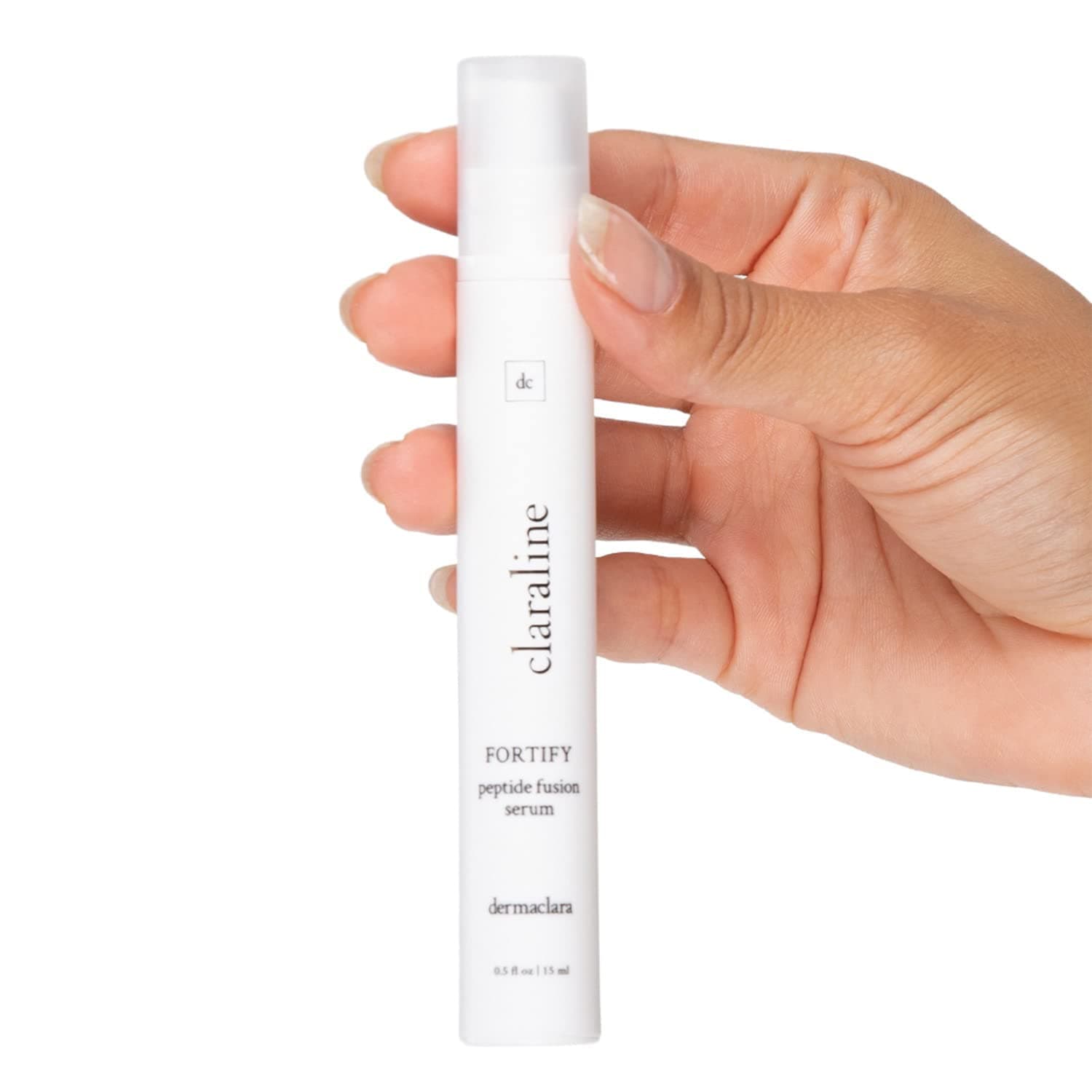 Dermaclara Claraline Peptide Fusion Serum - Rapid Anti Aging Serum For Face - Collagen Boosting Hydrating Face Serum for Smoothing Fine Lines and Skin Brightening