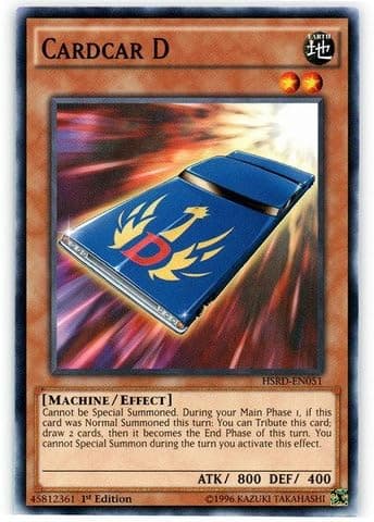 YU-GI-OH! - Cardcar D (HSRD-EN051) - High-Speed Riders - 1st Edition - Common