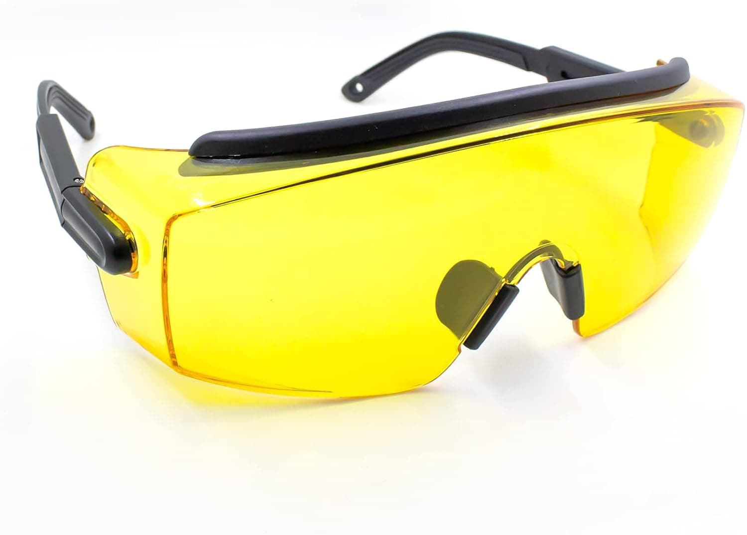 Optical Care Anti Fog Safety Glasses Wraparound Safety Goggles Impact Resistance Lens Adjustable, Goggles Over Eyeglasses