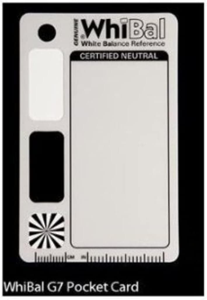 WhiBal G7 White Balance Pocket Card