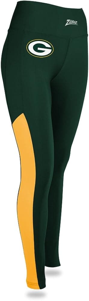 Zubaz NFL Women's Solid Color Leggings, Team & Color Options