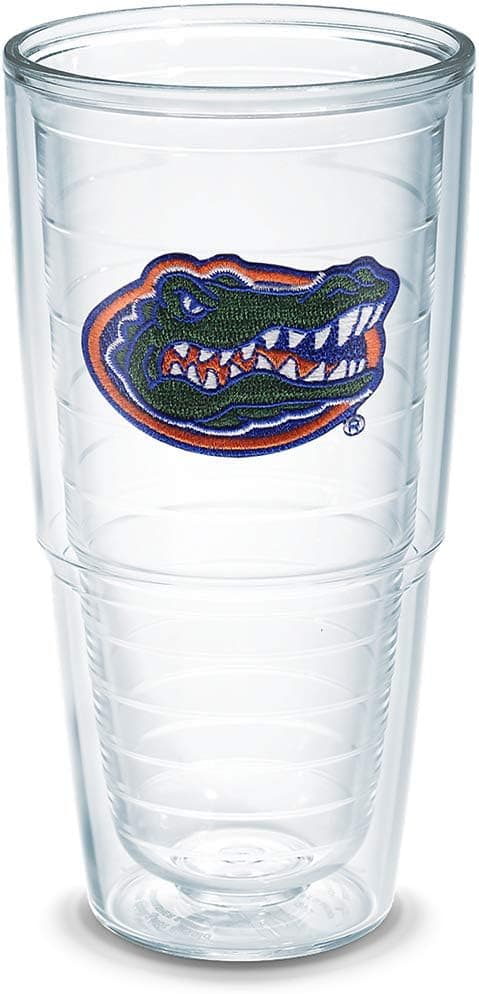 Tervis Florida University Emblem Individually Boxed Tumbler, 24 oz, Clear