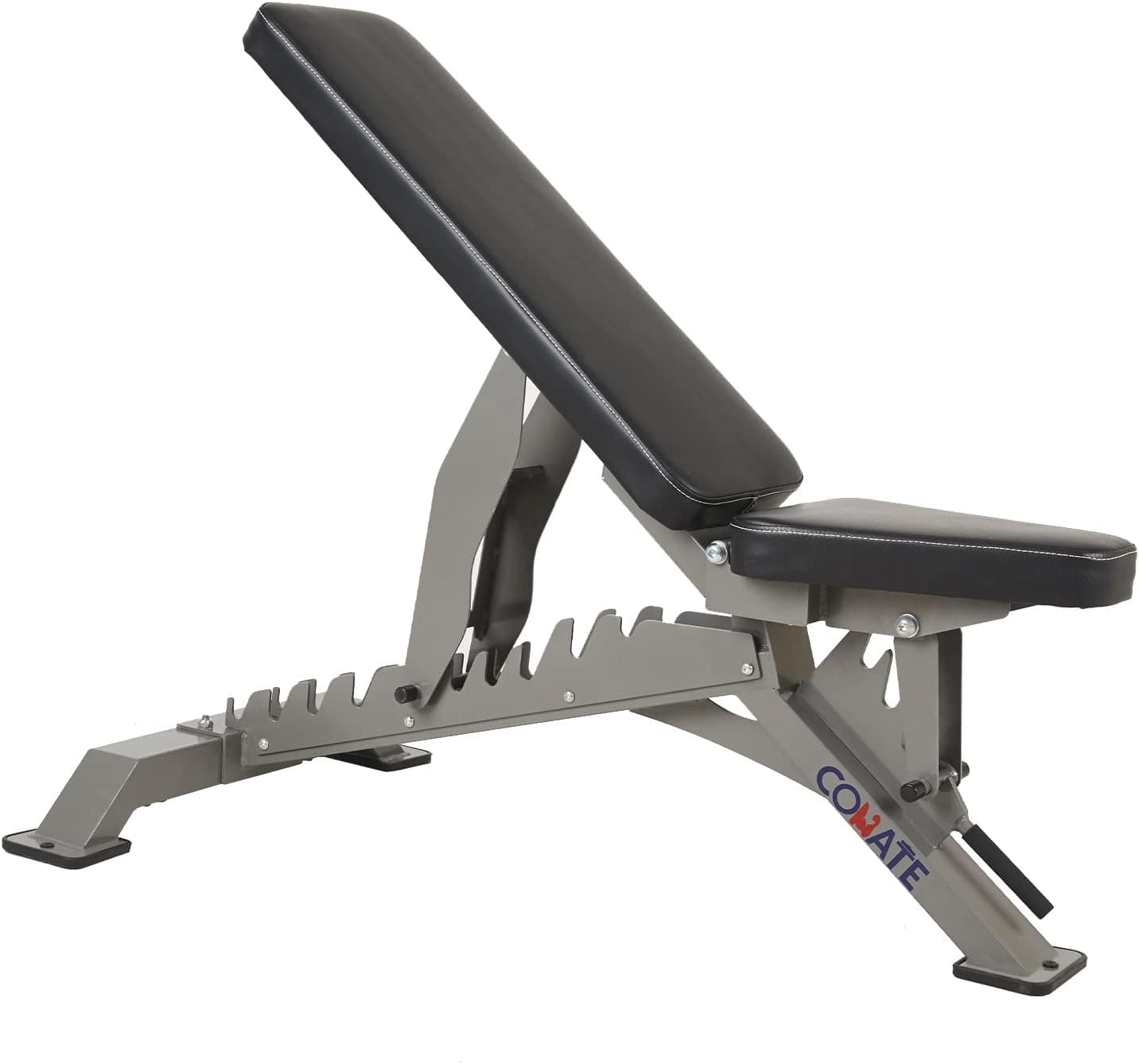 CONATE Adjustable Strength Training Bench, Weight Capacity 1100 lbs, Incline and Flat Weight Bench for Indoor Workout, Home Gym Adjustable Weight Bench, For Full Body Workout with Fast Folding gift