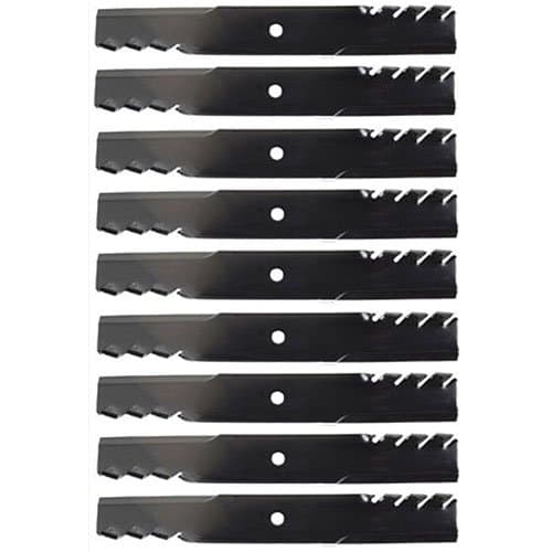 (9 Pack) Premium Replacement Mulching Lawn Mower Deck Blade fits Oregon 94-055 96-319 96-335 96-740 90-724