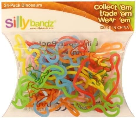 Silly Bandz Dinosaurs - 24 Pack