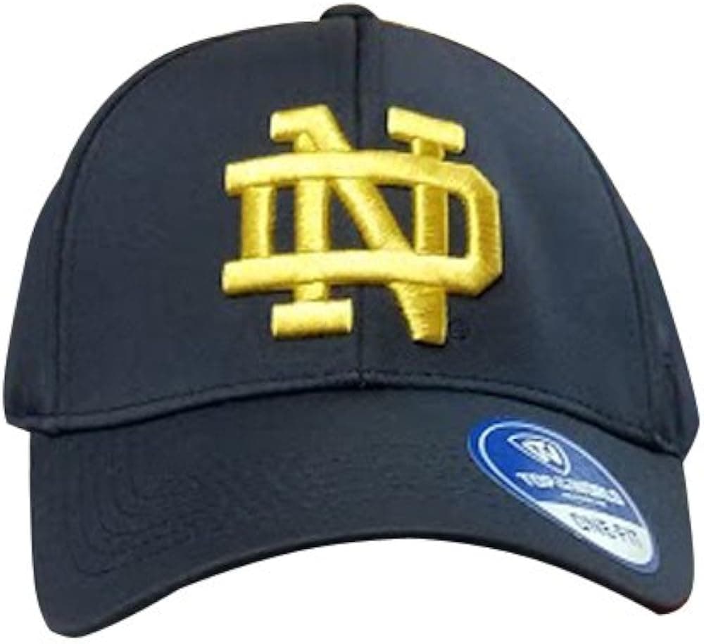 Top of the World Notre Dame Baseball Cap Navy