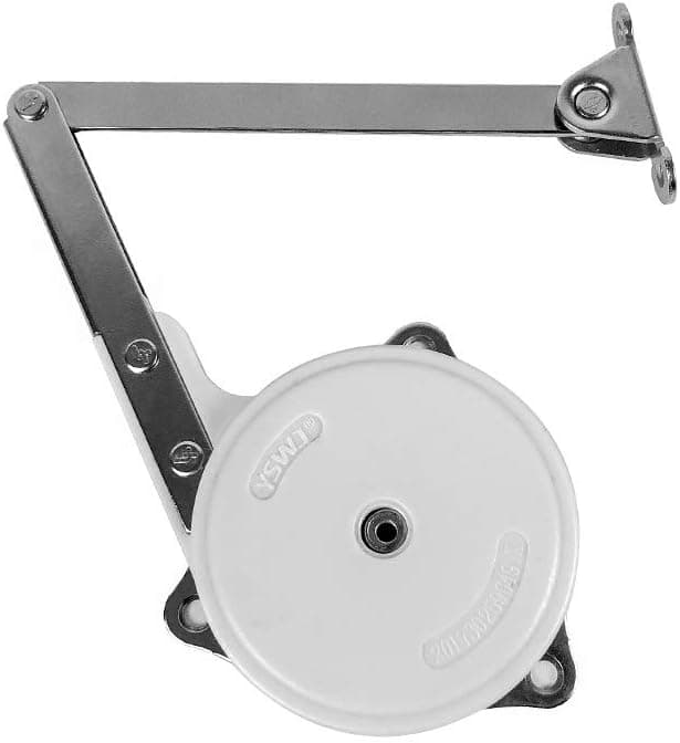 QWORK Lid Support Hinge 100N(22lbs/1pc) Soft Close Automatic Slow Lowering Lid Hinge for Toy Box