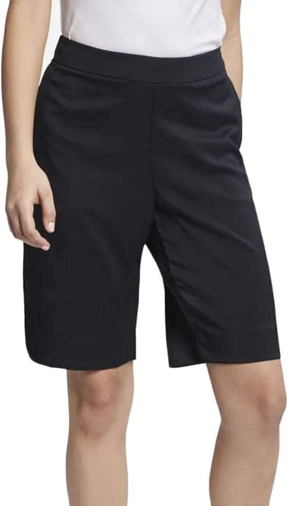 Nike New Womens 11 Dri-FIT UV Shorts Medium M Black AJ5663-010