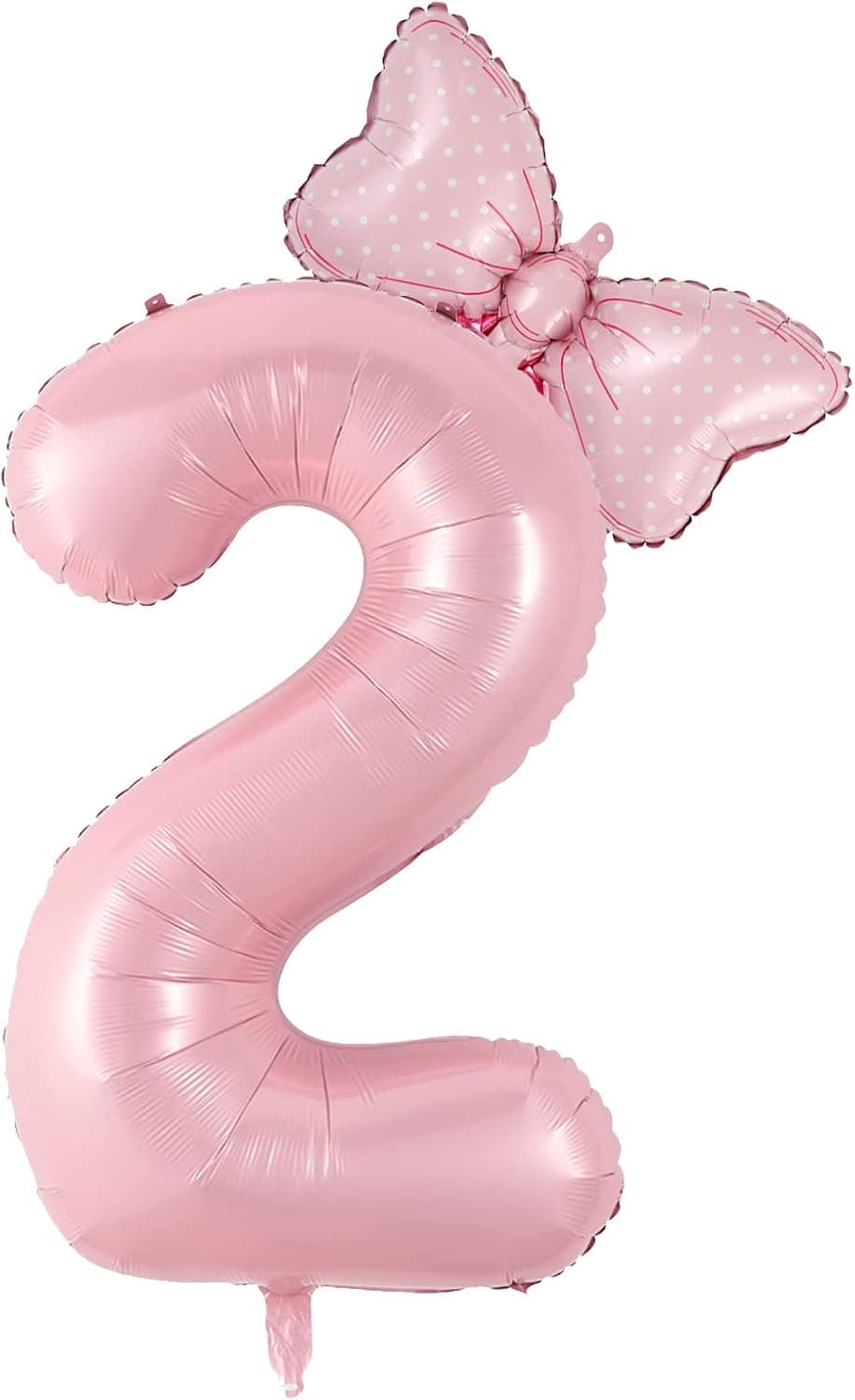 Birthday Number Balloons Pink Happy Birthday Number Balloons Decorated with 40 "Number Balloons Party Supplies (2)