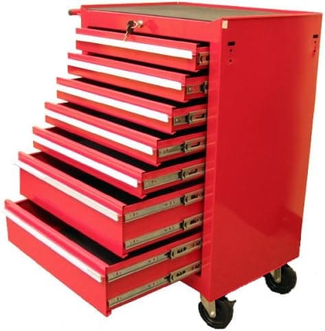 Excel TB-2080B 7-drawer Roller Metal Tool Chest