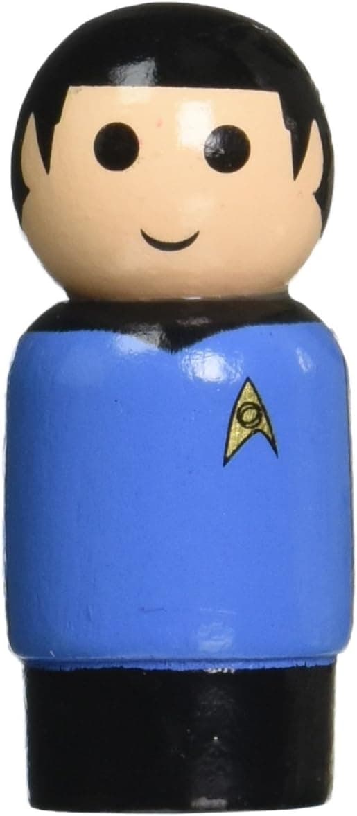 Bif Bang Pow! Star Trek The Original Series First Officer Spock Pin Mate Wooden Figure