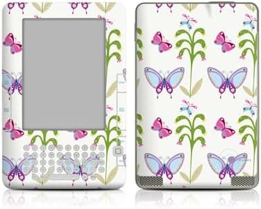 Butterfly Field Design Protective Decal Skin Sticker for Amazon Kindle 2 E-Book Reader (2nd Gen)