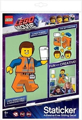 LEGO The Movie 2 Emmet Staticker