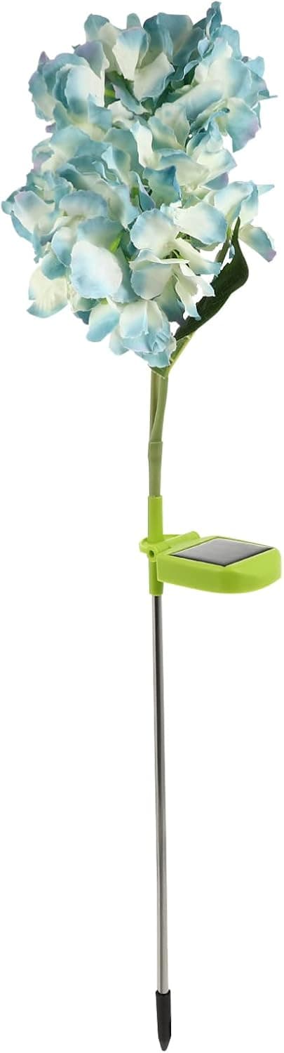 Solar Flower Garden Light, LED Hydrangea Flower Stake Light ,Waterproof Landscape Lawn Lamp for Garden Patio, Yard, Lawn Decoration