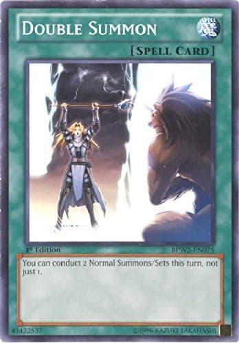 YU-GI-OH! - Double Summon (BPW2-EN075) - Battle Pack 2: War of The Giants - Round 2 - 1st Edition - Common