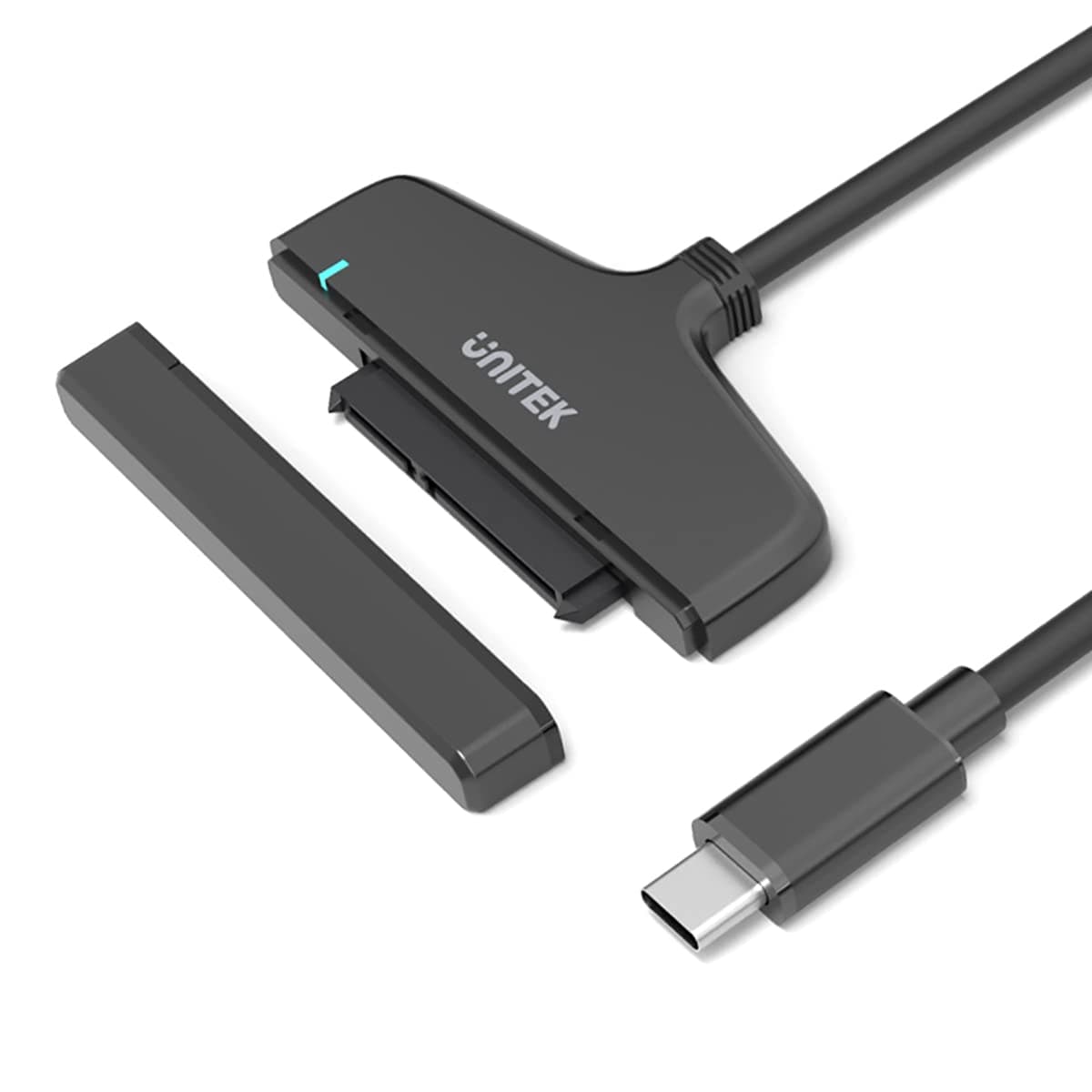 Unitek USB C Hard Drive Adapter, USB Type-C 3.1 to SATA III Hard Drive Converter Cable for 2.5 inch SATA HDD/SSD Hard Disk, Solid State Drives Connector, Support UASP