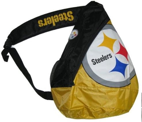 Pittsburgh Steelers NFL Football Core Sling Bag Backpack Back Pack