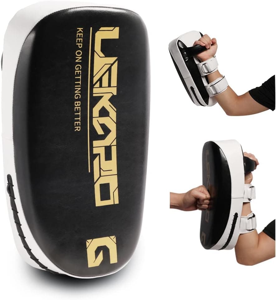Muay Thai Pads for Kickboxing, Boxing Kick Pads, Kick Shield for MMA Boxing Training(Sold as Single)