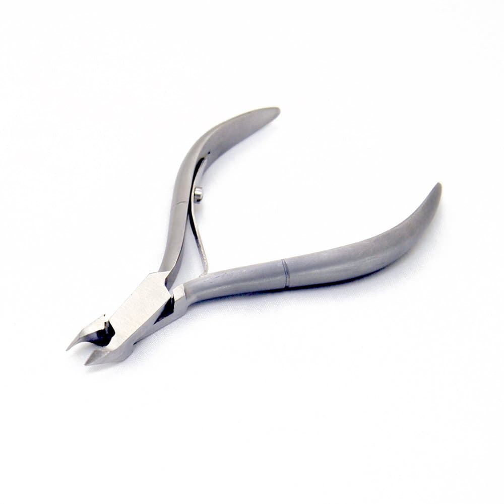 Professional Cobalt Cuticle Nipper Stainless Steel 1/4 Jar, #12 (at25071)