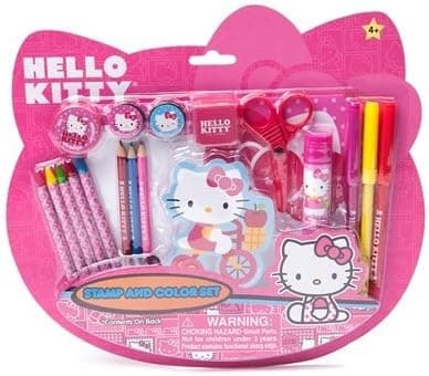 Hello Kitty Stamps and Color Set