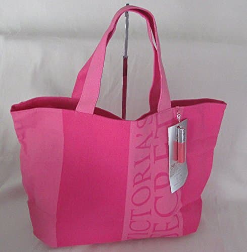 Victoria´s Secret Weekender Canvas Tote with Lip Gloss