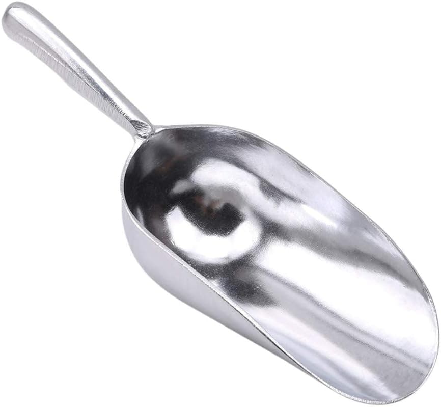 WEILYDF Ice-Cube Spoon Utility Scoop Simple Durable Stainless Steel Scoop For Ice Bucket Multifunctional Accessories Ice-Cube Rice Bar Scoop