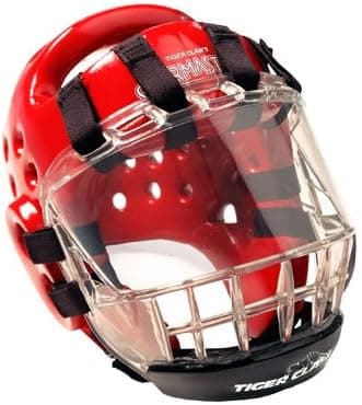 Tiger Claw Martial Arts Clear Face Shield - Size Child