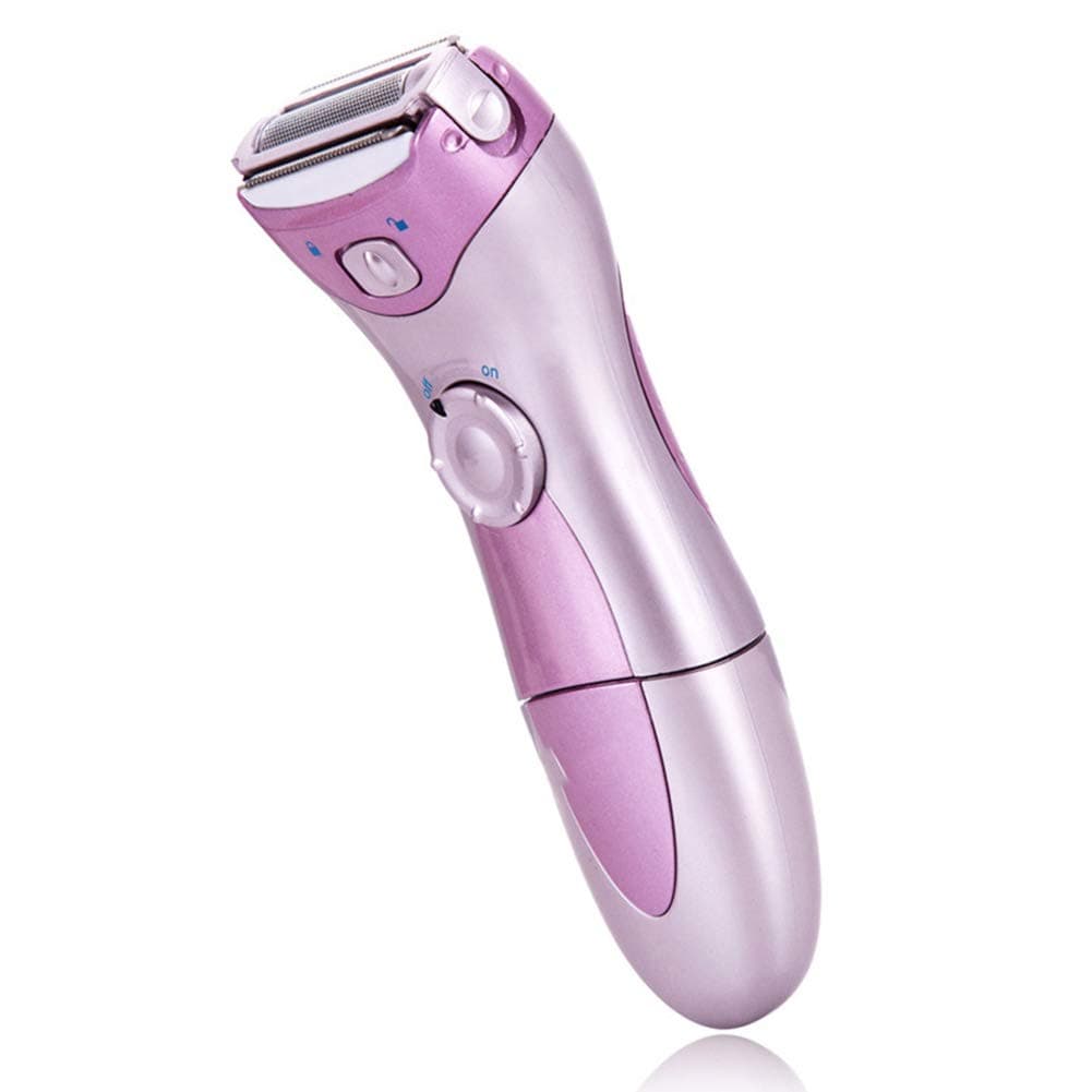 Women Electric Razor, Ladies Shaver Electric Razor | Wet and Dry Bikini Trimmer, Safe and Practical Electric Shaver Hair Clippers Cordless Trimmer for Face Legs Underarms