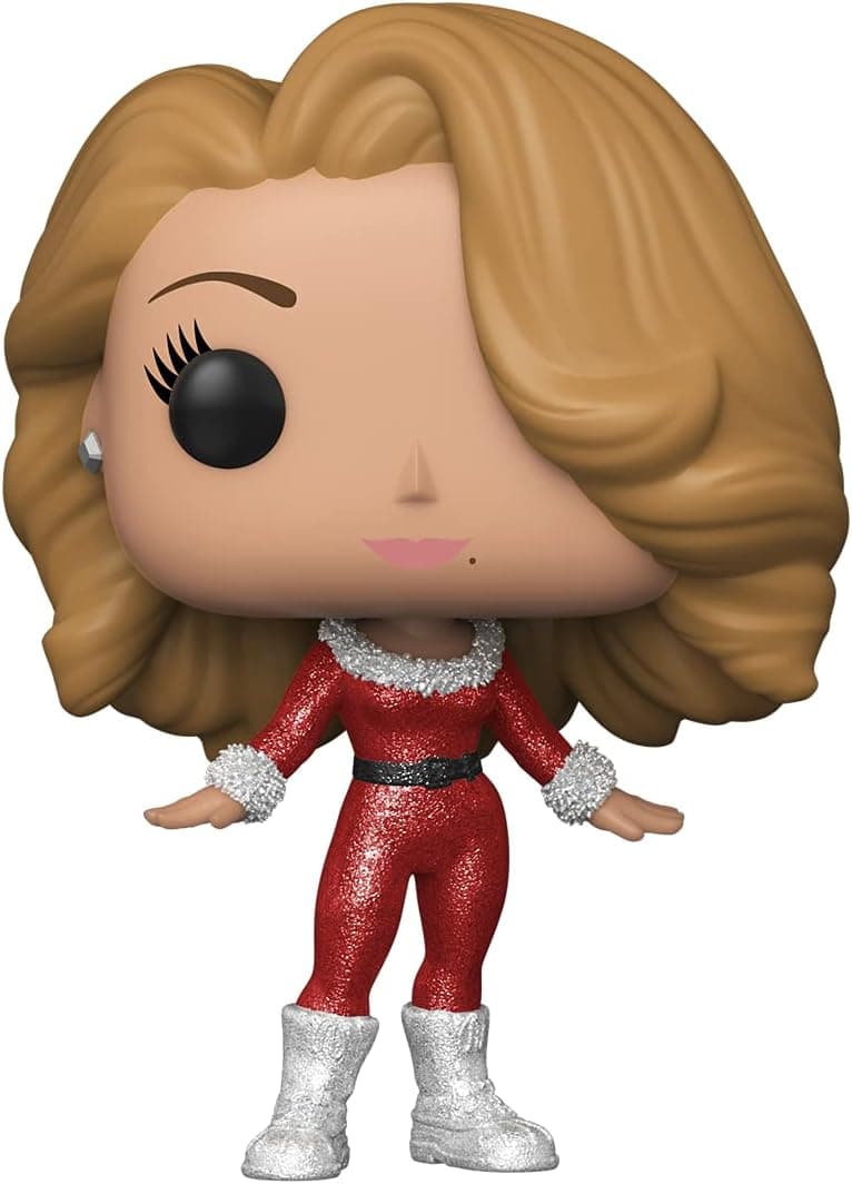 Funko Pop! Rocks: Mariah Carey Christmas - Diamond Glitter (DGLT) (Amazon Exclusive)