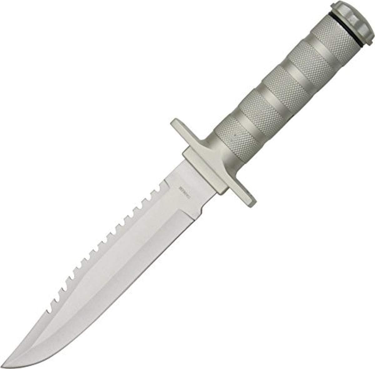 BladesUSA CK-086S Survival Knife 12-Inch Overall,Silver