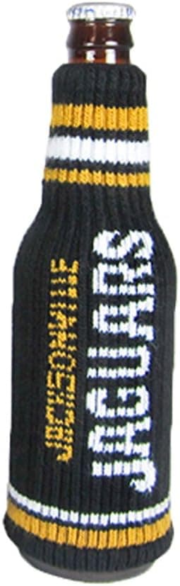 Kolder NFL Football Team Logo Bottle Holder Cooler Sleeve Stretch Knit Krazy Kover