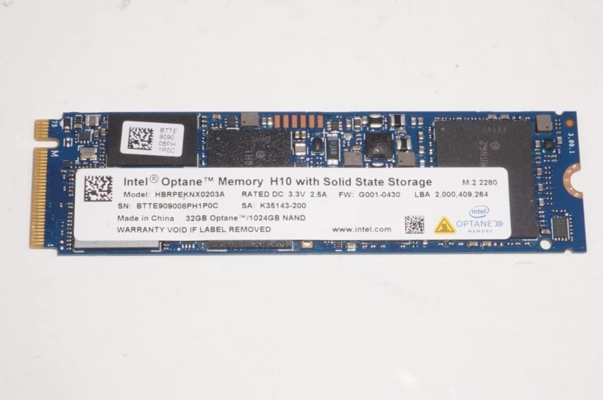 FMB-I Compatible with HBRPEKNX0203A Replacement for Intel OPTANE H10 32GB 1TB SSD M.2 Drive GU502GV-BI7N10