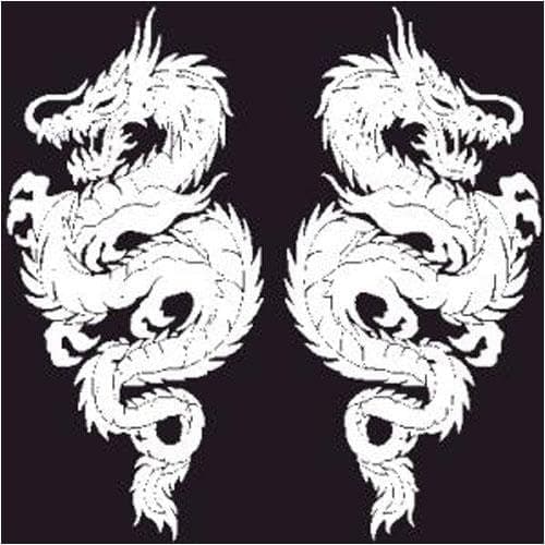 Pilot Automotive LT-00146 Tribal Dragon Graphic Lethal Threat Decal