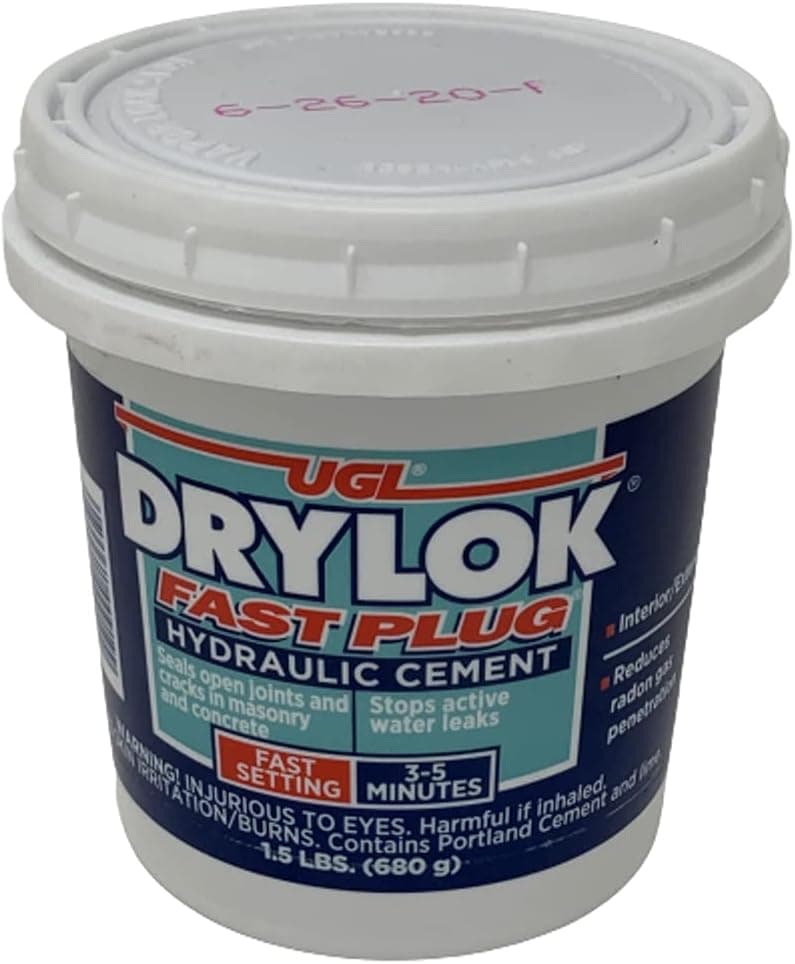 DRYLOK 00919 Fast Plug, 1.5-Pound, Gray
