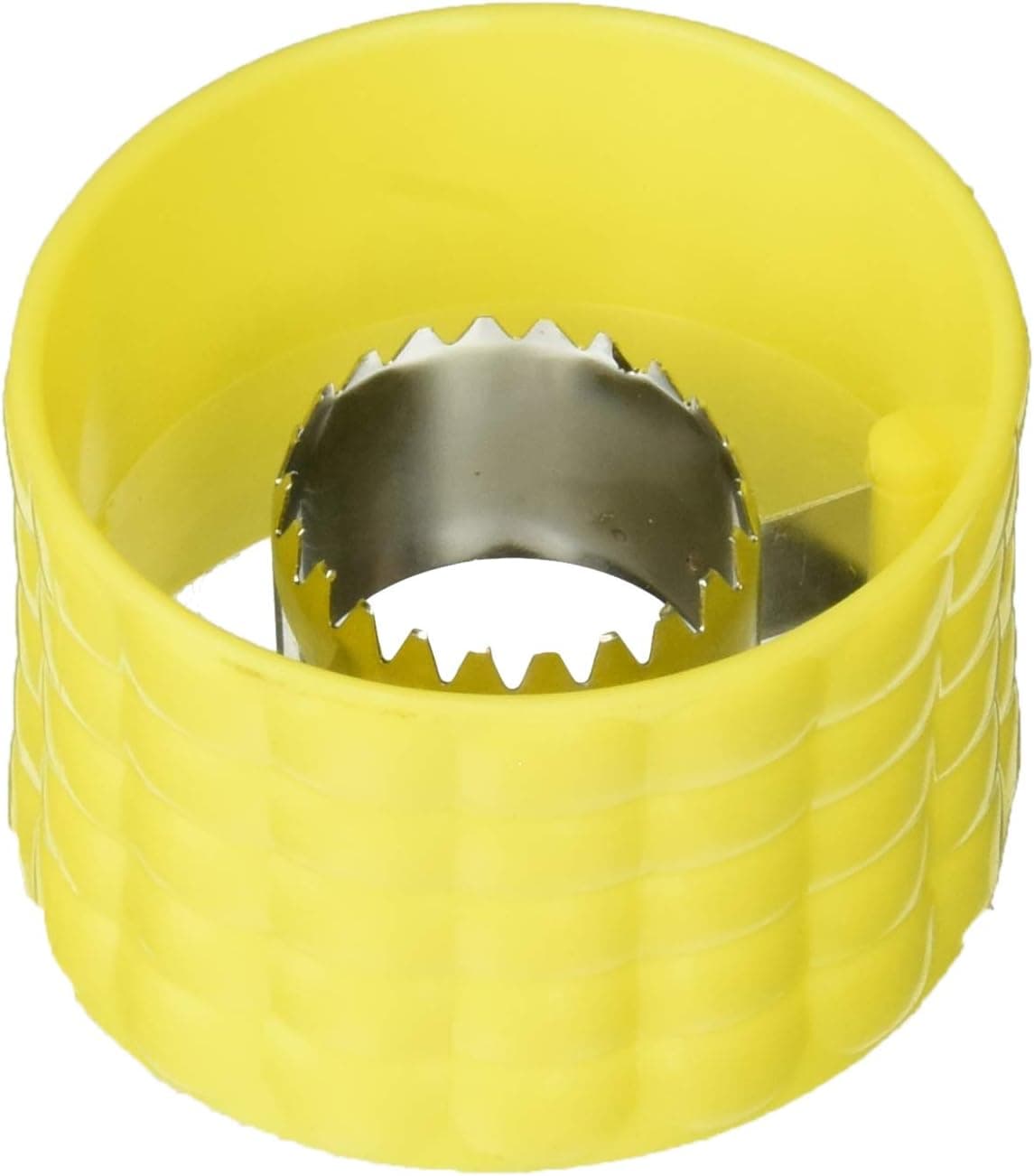 LETOOR Device, Cob Cutter, Stripping Peeler Tool Corn Slicer, Creative Kitchen Gadgets, Yellow