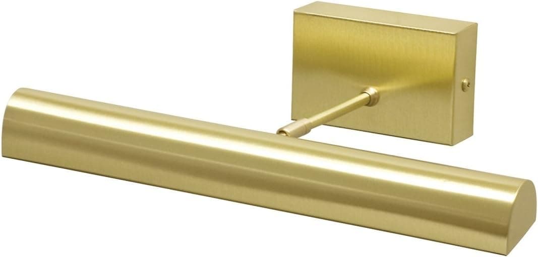 House of Troy BTLED14-1 LED Battery Operated Traditional Picture Light, Polished Brass Finish