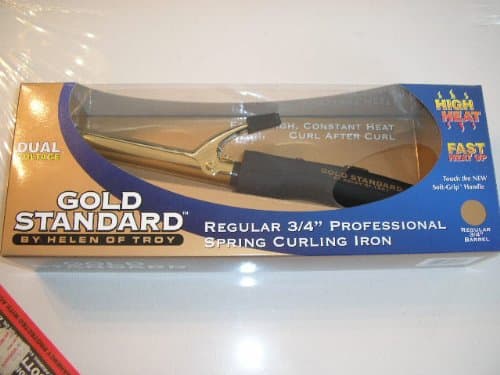 Helen of Troy Gold Standard Regular 1" Professional Spring Curling Iron #1851