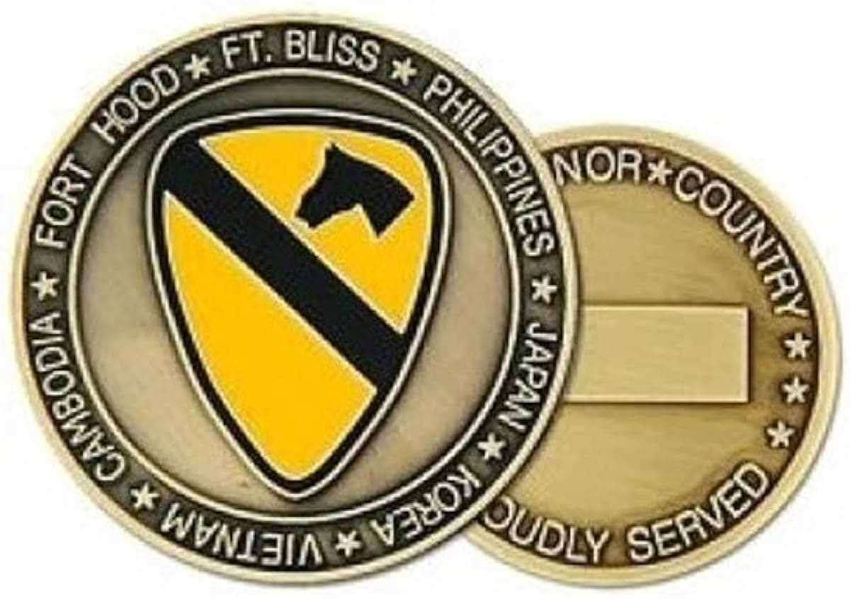 1st Cavalry Division Challenge Coin