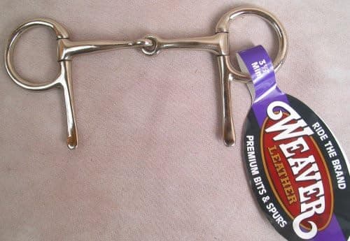 Weaver Leather 3 1/2" Mini Snaffle Bit Nickel