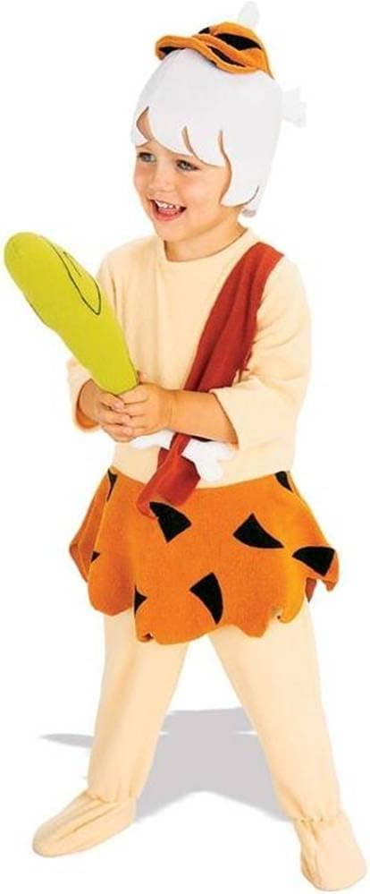 Rubie's BAMM BAMM Flintstone Toddler Costume - Toddler Beige/Orange