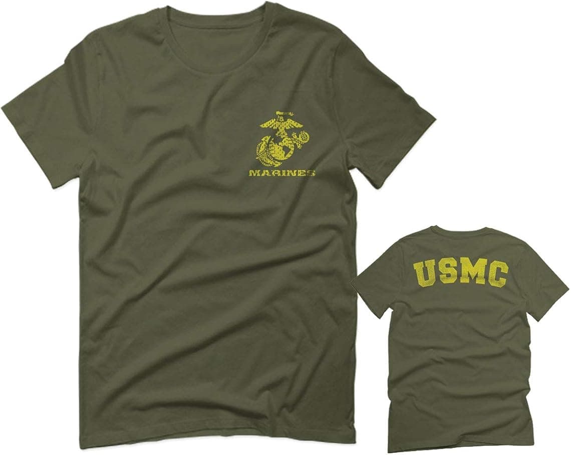 Marines Marine Corp USMC Logo Seal United States of America USA American for Men T Shirt