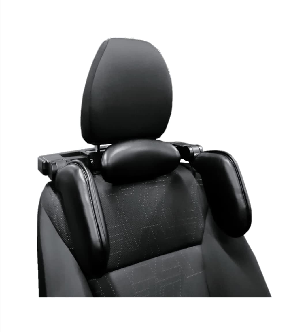 GRITCOL Car Headrest Pillow Ajustable Car Seat Neck Pillow U-Shape Neck Support Pillow Memory Foam Skin Friendly Leather Car Bedding for Children and Adult
