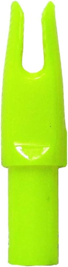 Letszhu Archery Arrows Nocks 6.20mm/.244" Inside Diameter Plastic Insert Tail for Hunting Target Shooting
